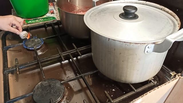 Переезд под Краснодар.Обработка и заготовка чеснока на длительное хранение.