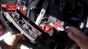 OPEL MERIVA  A How to replace rear tai light