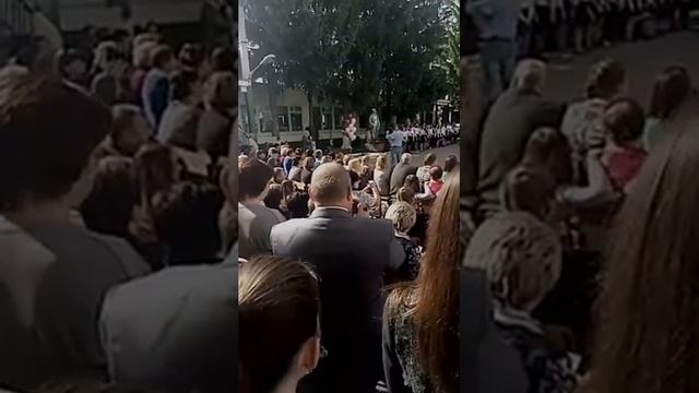 Последний звонок в первой школе. Узловая-2017