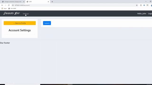 Image File Upload to User Profile Model  Django 3.0 Crash Course Tutorials pt 17