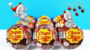 Новогодние Tatty Teddy Chupa Chups! Новая серия игрушек ЧУПА ЧУПС 2020 Unboxing Surprise Eggs
