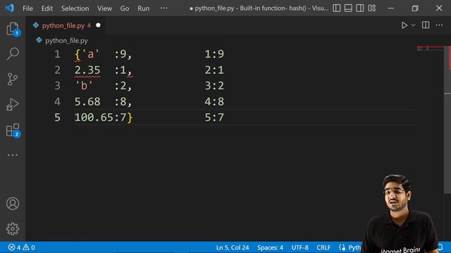 Built - in Function: hash() - Strings | Class 11 Computer Science Chapter 8 2022-23
