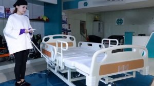 Медицинская кровать с туалетом E39  Большой размер  Функциональная кровать  Кровать для инвалида