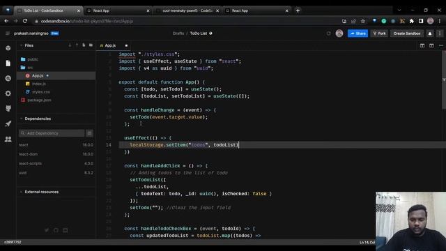 React ToDo List + Local Storage | A week to React смотреть онлайн