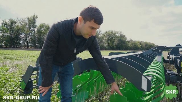 Дисковая борона Carbon D8500 - обзор и результаты работы дисковой бороны смотреть онлайн