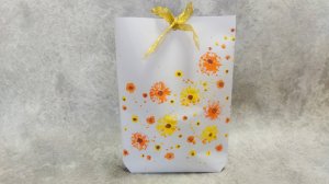 Как сделать подарочный пакет из бумаги