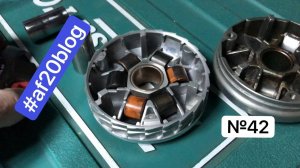 Спортивный вариатор DLH, честный обзор -42- Honda Lead 50 af20