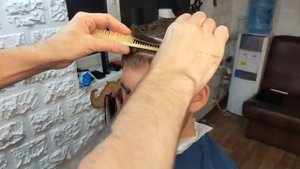 Филировка волос // Хороший способ филировать волосы // Как филировать волосы // Мужская филировка /