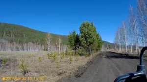 По запасной дороге в город. Живем в деревне.