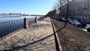 Поездка на велосипеде от первого лица по Среднему и Петроградке