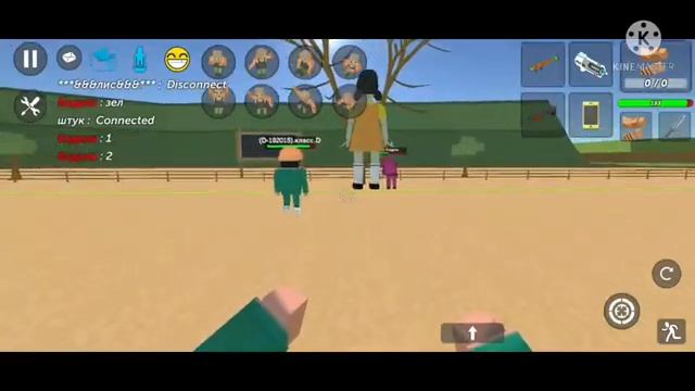 Игра в кальмара в сбб2!/simple sandbox2 смотреть онлайн