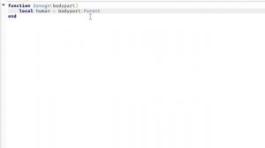 Как сделать деталь, наносимую урон в роблокс студио?