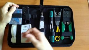 Набор инструментов для ремонта сетевого кабеля