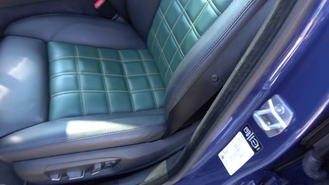 [4k] Exterior of BMW Alpina B5 BiTurbo Edition 50 Alpina Blue in Bavaria, Southern Germany смотреть онлайн