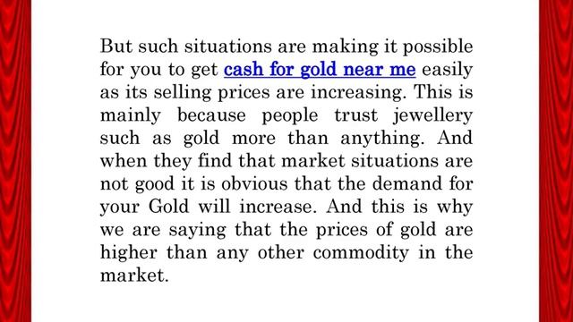 Will It Be A Good Time To Sell Gold Near Me Right Now смотреть онлайн