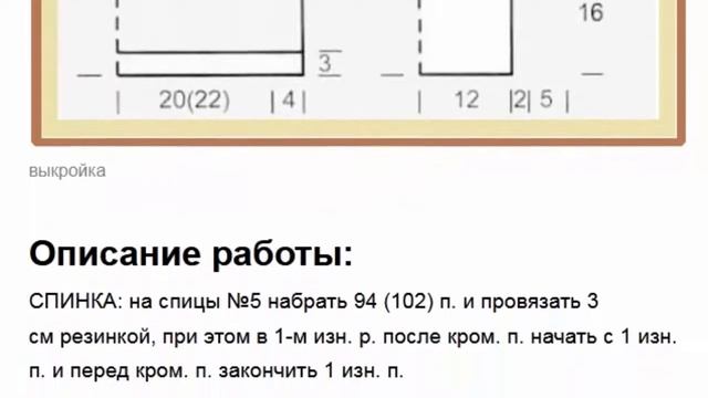 Красивый стильный свитер с косами.  Описание.