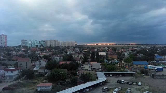 Замедленная съемка #1 - Наступление вечера в Черноморске смотреть онлайн