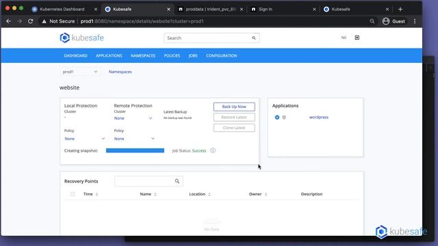 Kubesafe Backup and Business Continuity for Kubernetes Applications using NetApp ONTAP Storage смотреть онлайн