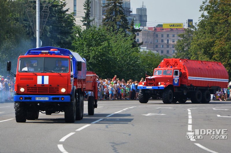 На чем ездят белорусские пожарные