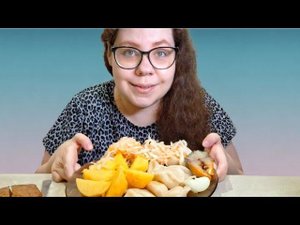 Мукбанг Остатки сладки/Вареники с картошкой, Картошка, Скумбрия, Капуста квашенная