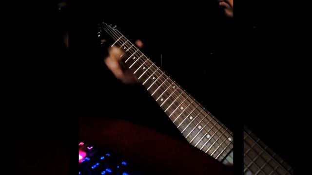 Using an 8 string for something besides djent (Ibanez RGA8 demo) смотреть онлайн
