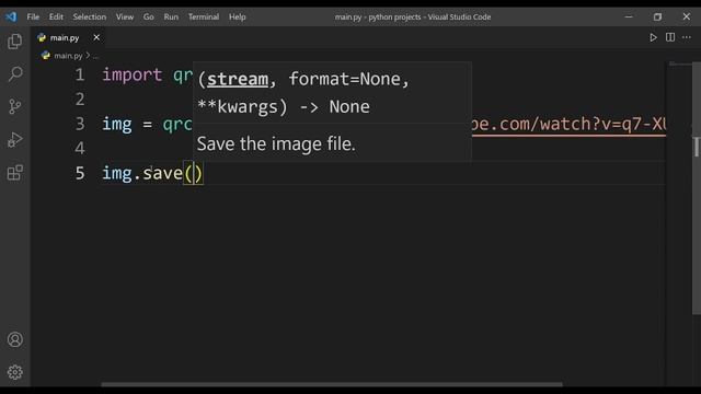 how to generate qr code in python with just 3 lines of python code.