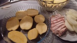 КАРТОФЕЛЬ с САЛОМ в ДУХОВКЕ § Простой рецепт § ВКУСНЯШКА