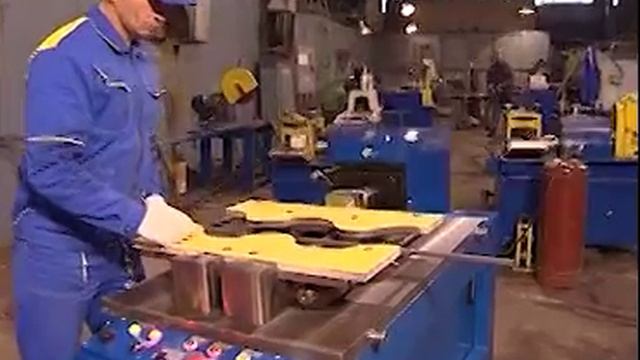 Ажур-3 - станок для художественной ковки смотреть онлайн