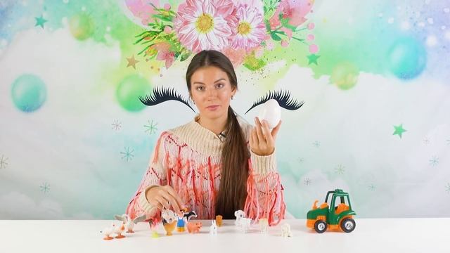 Развивающее видео. Животный мир одного двора. Игры с игрушками. Детский канал Карамелия ТВ
