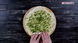 Китайские лепешки с зеленым луком - Рецепты от Со Вкусом