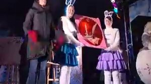 Ксения Раппопорт на Рождественской ярмарке 2009