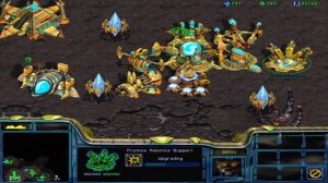 202. StarCraft I: Original Custom Scenario [Protoss v/s 3 Terran] (Cyclone)