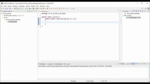 How to create a Class in Eclipse in java || creating a class in java || Eclipse IDE