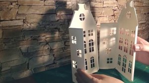 DIY Рождественские домики из картона своими руками. Christmas houses made of cardboard