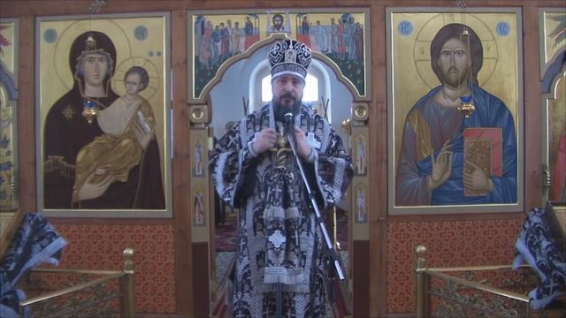 Слово митрополита Савватия после Литургии Преждеосвященных Даров в Свято Одигитриевском соборе смотреть онлайн