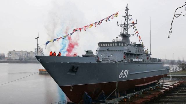 Новейший противоминный корабль ТОФ прошел первый этап заводских испытаний