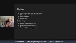 Let's Talk DevOps | Secure SDLC | Akshay Pk in Tamil