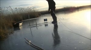 Рыбалка по первому льду, вентерями. ноябрь 2021