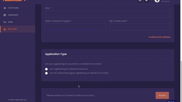 Soft DAO - Зарегистрируйтесь и подтвердите свою учетную запись