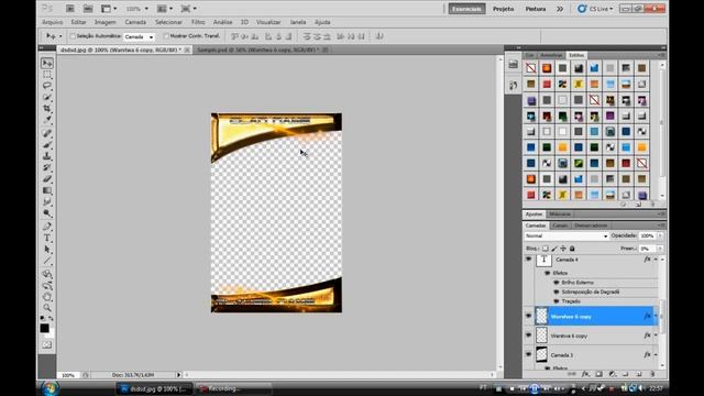 Photoshop CS5 - Como fazer um PlayerSheet cs 1.6 смотреть онлайн