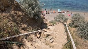 МЕГАНОМ Судак 2023. Посетили пляж и отведали мидий с устрицами. Стройка на Меганоме не мешает отдых