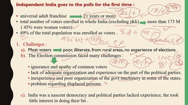 First General Election  Chapter 37  Spectrum modern history