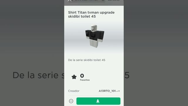 titan tv man shirt upgrade buy now in roblox