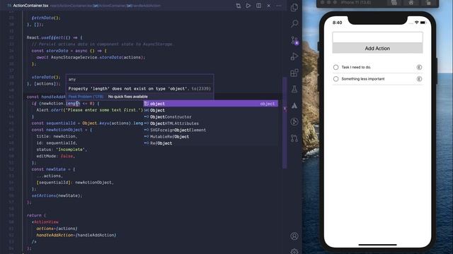 Building A Container Component To Handle AsyncStorage Communication смотреть онлайн