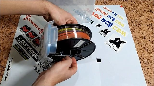 КОНТЕЙНЕР для хранения ПЛАСТИКА(филамента) для 3D принтера. 3д печать.