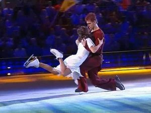 Девятый этап. Татьяна Навка, Алексей Воробьев. Лед и пламень. Фрагмент выпуска от 14.11.2010