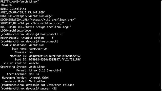 How to install Ansible in Arch Linux 2021.12.01 - Ansible install