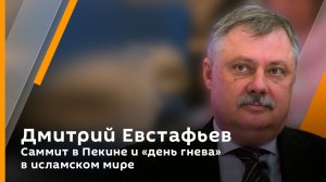 Дмитрий Евстафьев. Саммит в Пекине и "день гнева" в исламском мире