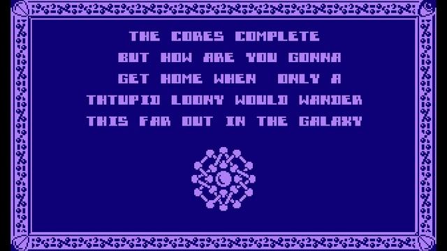 Atari 8bit game - Starquake - Final смотреть онлайн