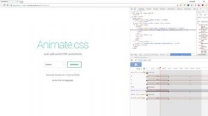 Chrome DevTools. Работа с анимацией на странице.